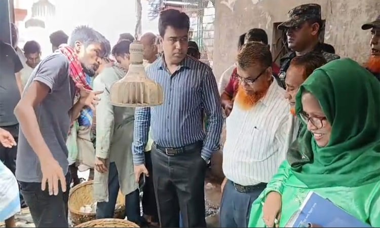 চাঁদপুরে ইলিশের বাজার নিয়ন্ত্রণে ভোক্তা অধিদপ্তরের অভিযান